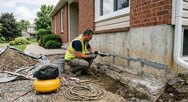 Basement Foundation Repair in Cromwell, CT