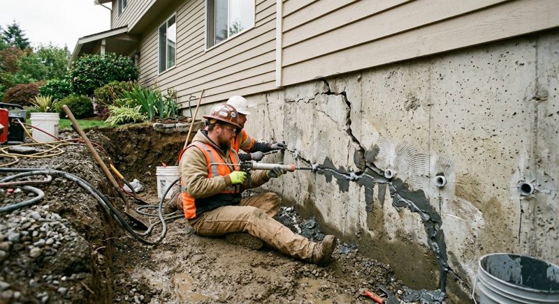 Basement Foundation Repair in Cromwell, CT