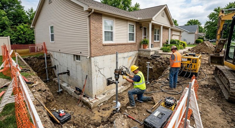Building Foundation Repair in East Berlin, CT