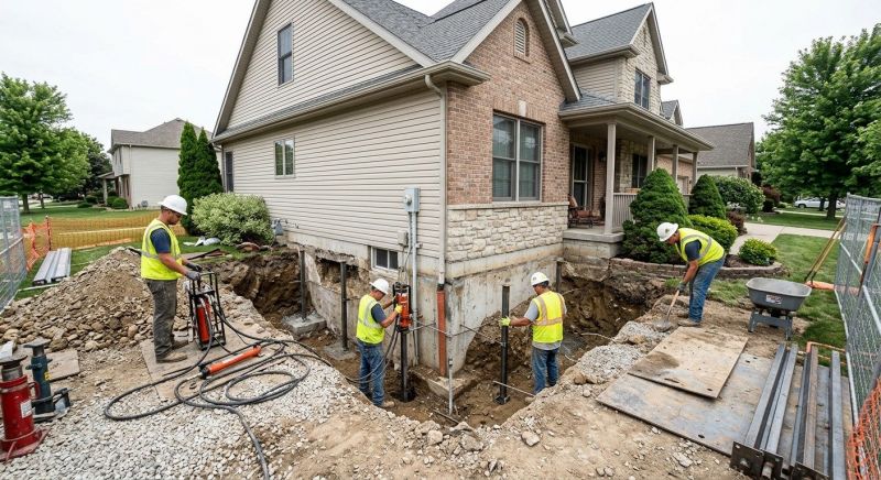 Building Foundation Repair in East Hartford, CT