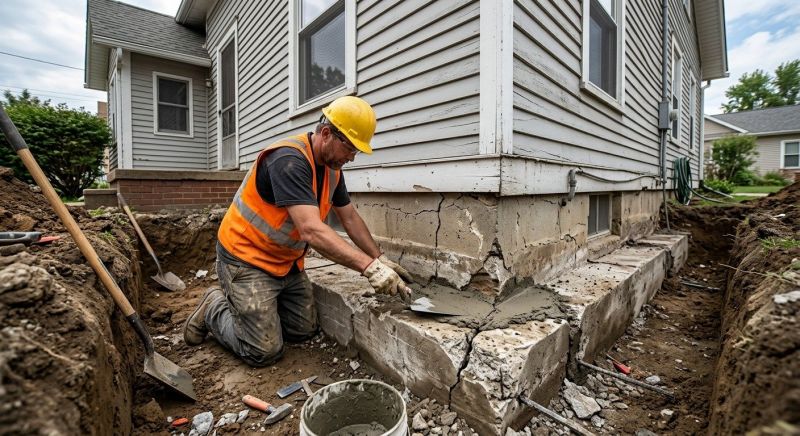 Building Foundation Repair in Essex, CT