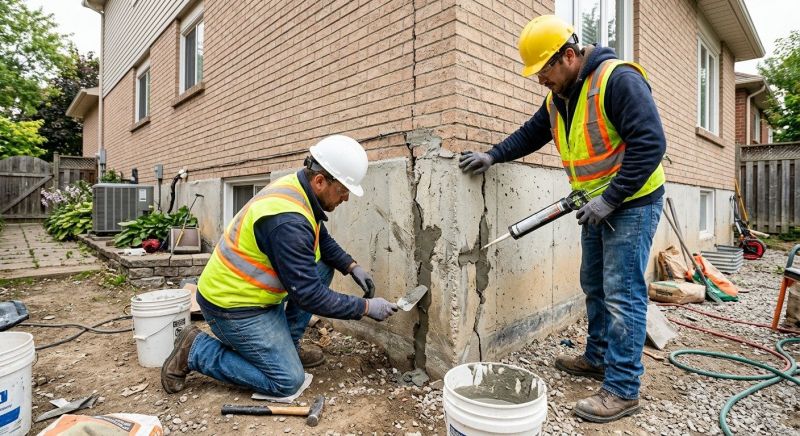 Building Foundation Repair in Norwich, CT