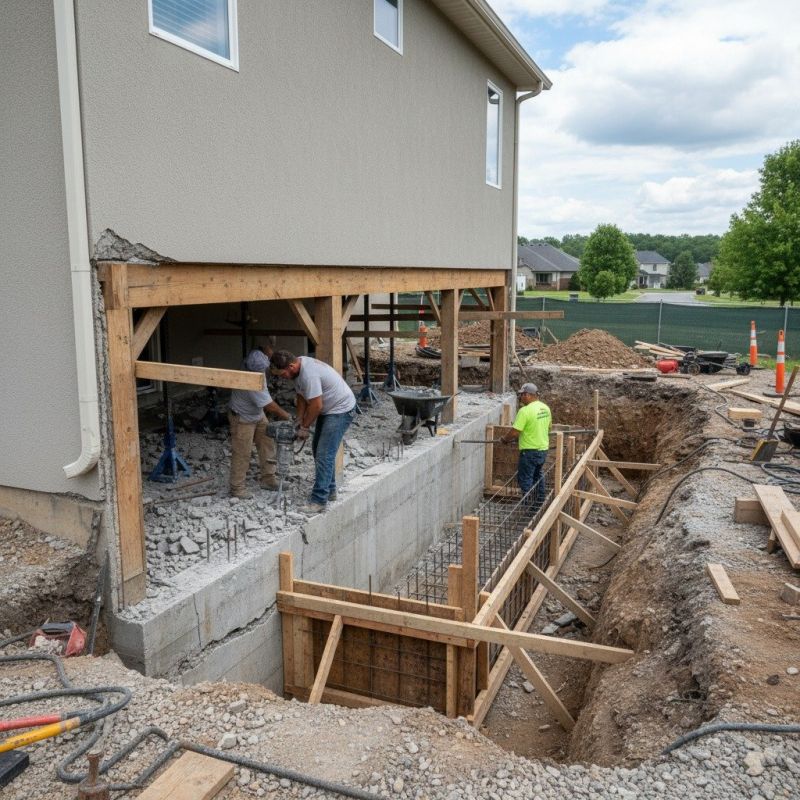 Concrete Foundation Repair in Branford, CT