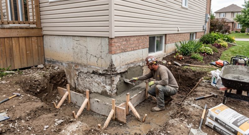 Concrete Foundation Repair in Cheshire, CT