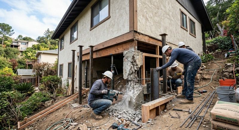 Concrete Foundation Repair in Killingworth, CT