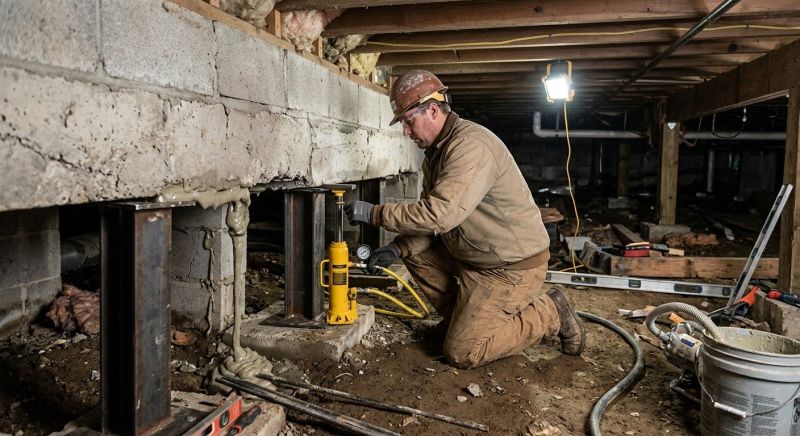 Crawlspace Foundation Repair in Colchester, CT