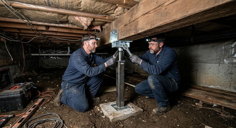 Crawlspace Foundation Repair in New Britain, CT