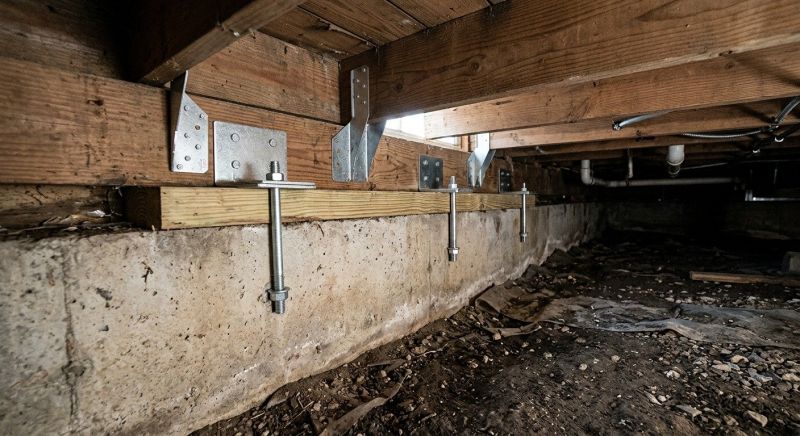 Crawlspace Structural Repair in East Hampton, CT