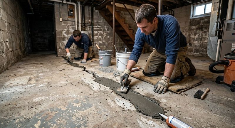 Crawlspace Structural Repair in East Hampton, CT