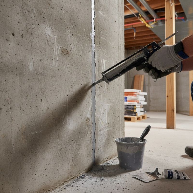 Foundation Crack Repair in Higganum, CT