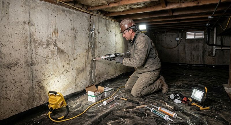 Foundation Damage Repair in Quaker Hill, CT