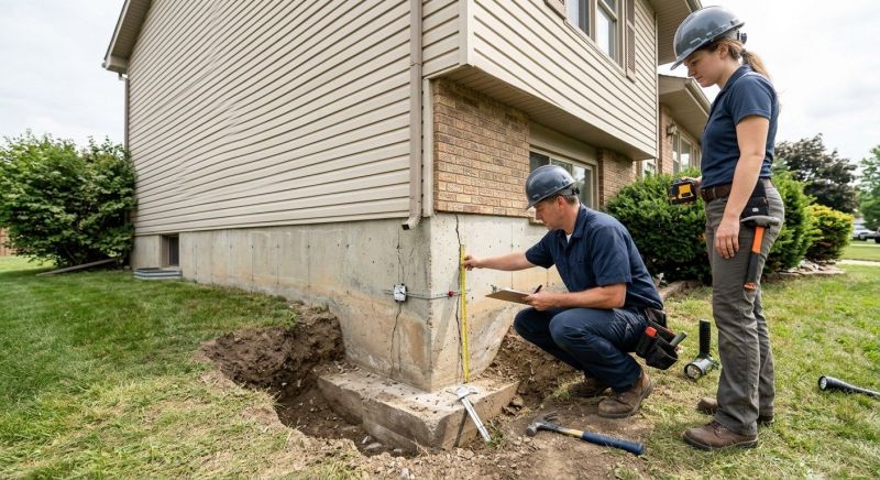 Foundation Inspection in East Hampton, CT