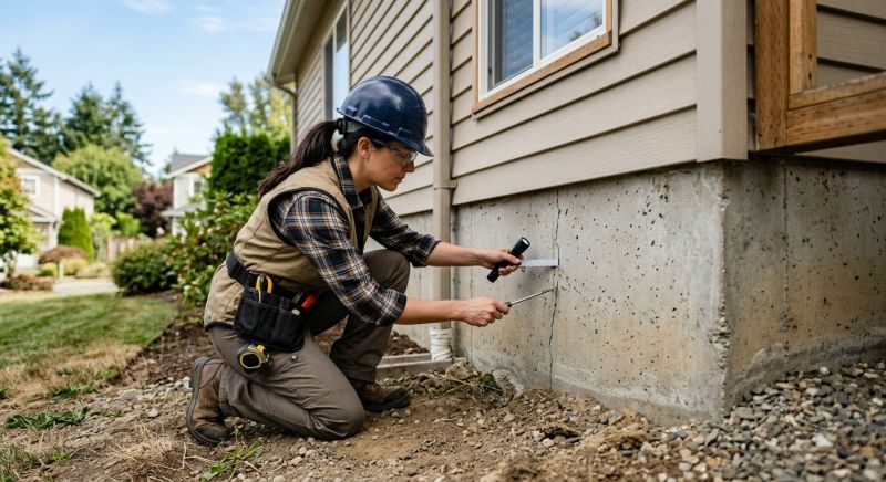 Foundation Inspection in East Hampton, CT
