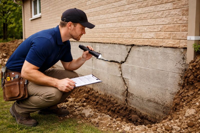 Foundation Inspection in East Hampton, CT