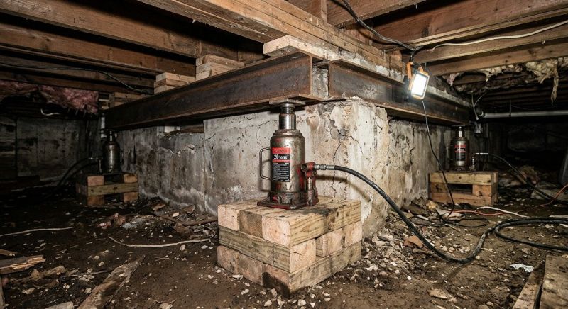 Foundation Jacking in Avon, CT