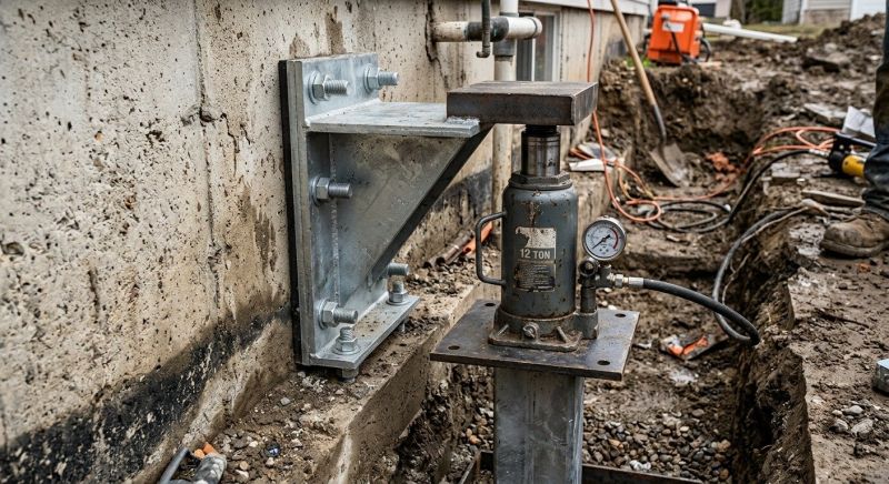 Foundation Jacking in Colchester, CT