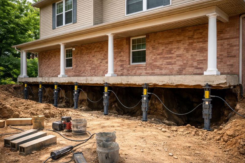 Foundation Jacking in East Berlin, CT