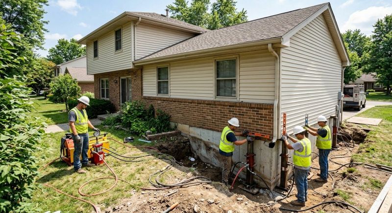 Foundation Jacking in East Berlin, CT