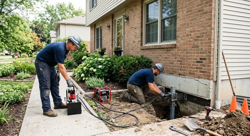 Foundation Jacking in Ellington, CT