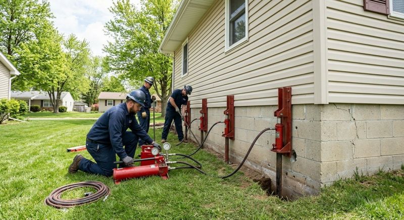 Foundation Jacking in Madison, CT