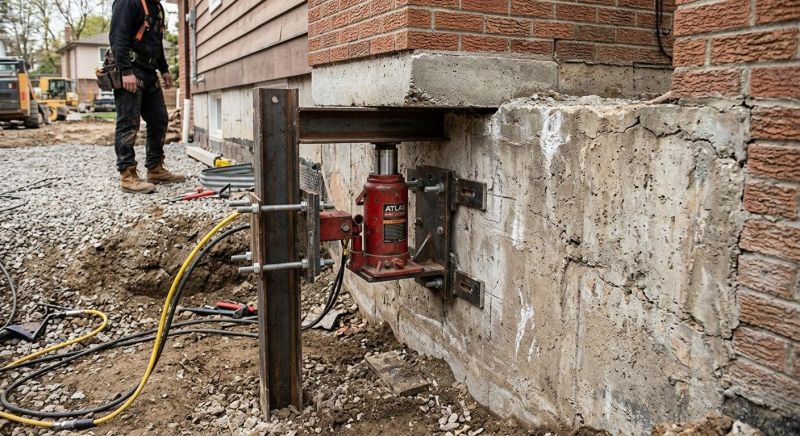 Foundation Jacking in Old Lyme, CT