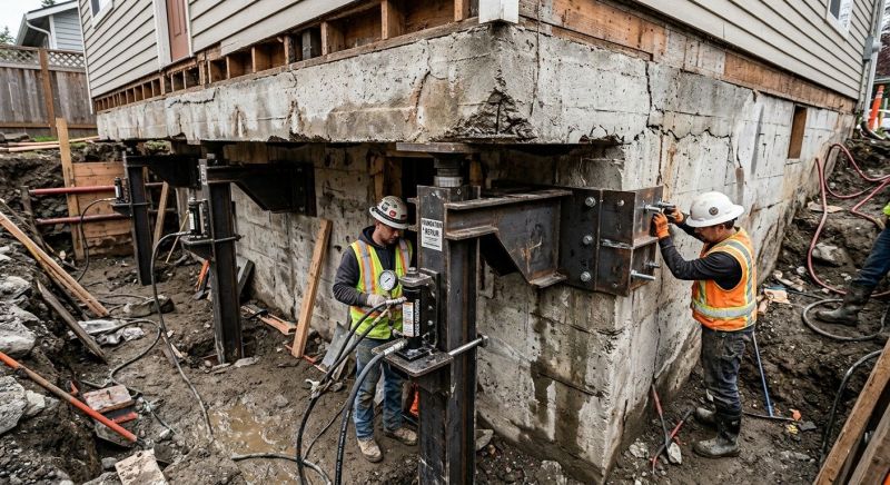 Foundation Lifting in Avon, CT
