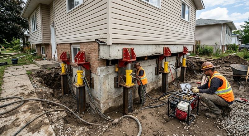 Foundation Lifting in Bolton, CT
