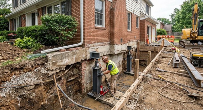 Foundation Raising in Haddam, CT