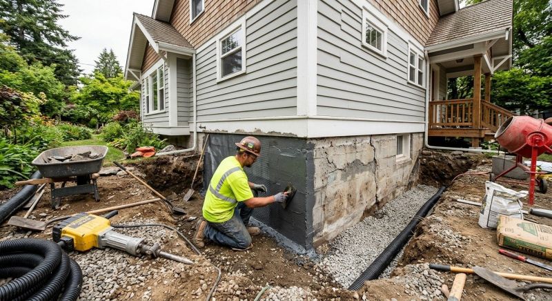 Foundation Renovation in East Hampton, CT