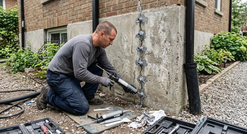 Foundation Repair in Andover, CT