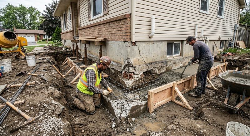 Foundation Repair in Durham, CT