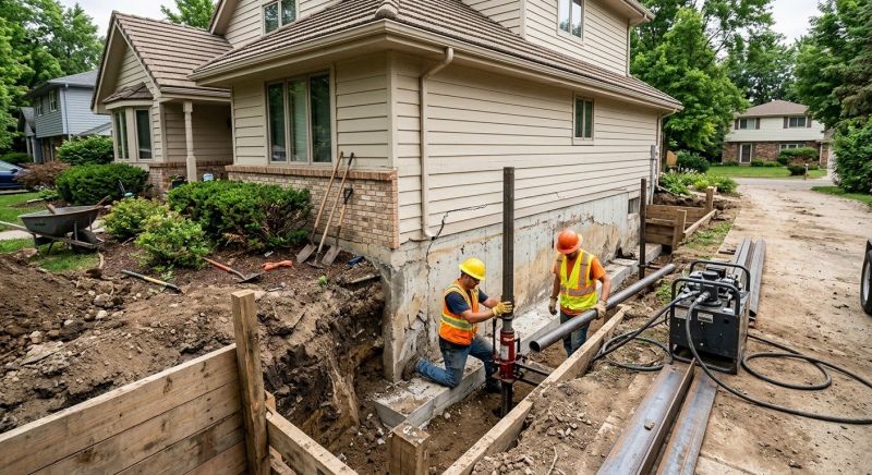 Foundation Repair in East Haddam, CT