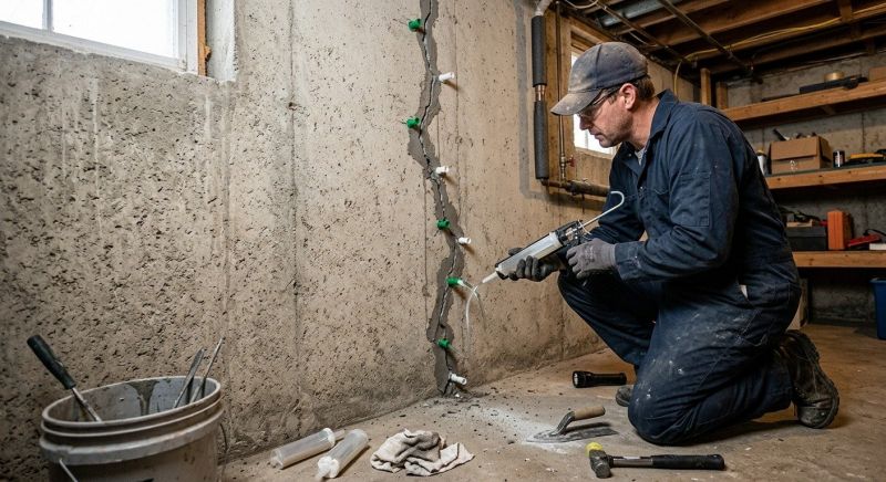 Foundation Repair in Higganum, CT