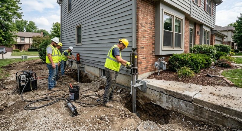 Foundation Stabilizing in Bristol, CT