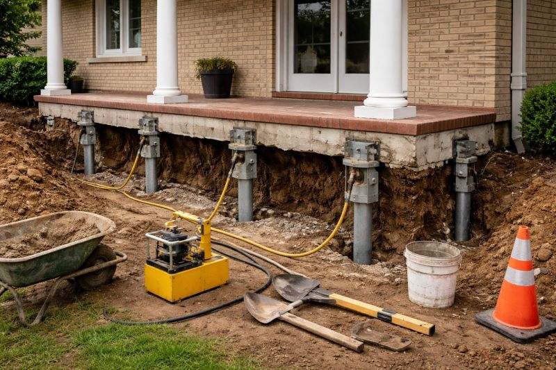 Foundation Stabilizing in Farmington, CT