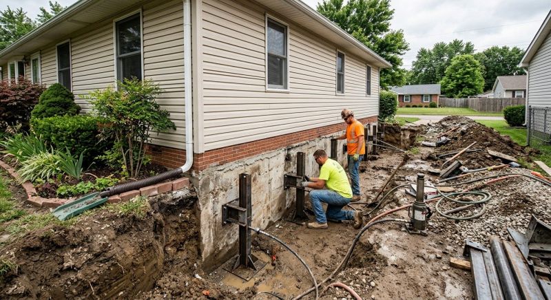 Foundation Stabilizing in New Britain, CT