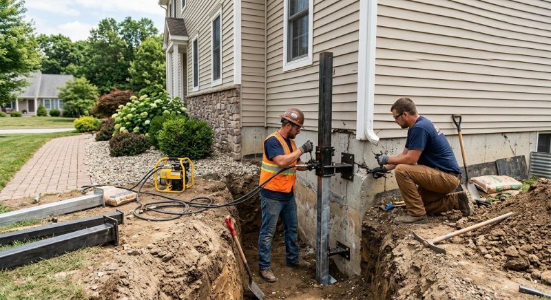 Foundation Stabilizing in Old Saybrook, CT