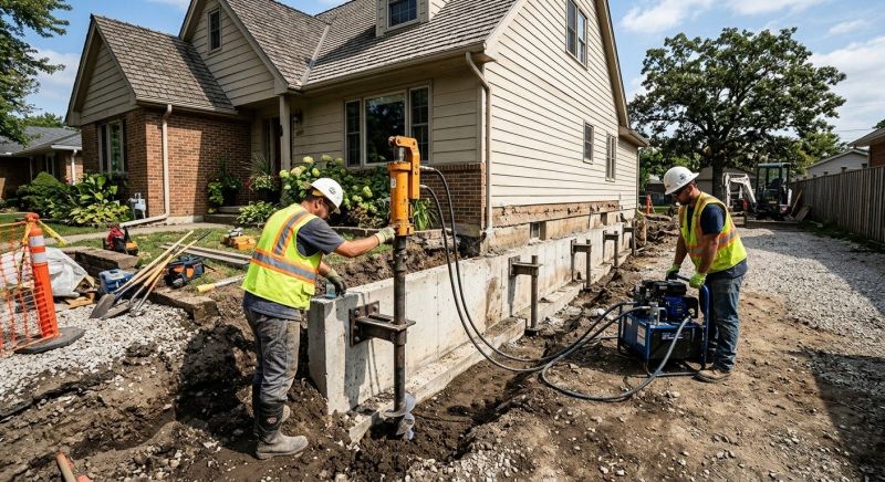 Foundation Strengthening in East Hampton, CT