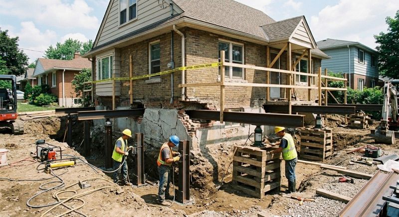 Foundation Structural Repair in North Haven, CT