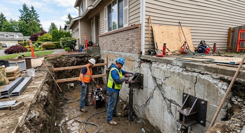 Foundation Structural Repair in Salem, CT