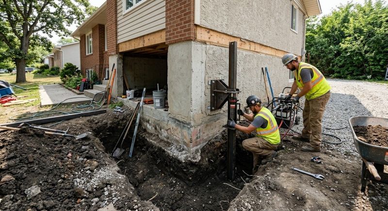 Foundation Structural Repair in Westbrook, CT