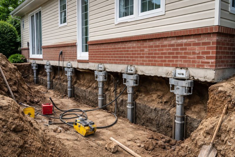 Foundation Underpinning in East Hampton, CT