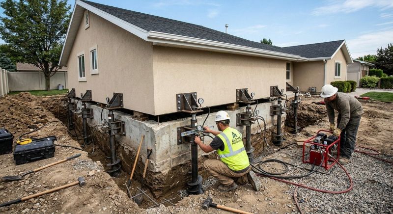 Home Foundation Leveling in East Hampton, CT