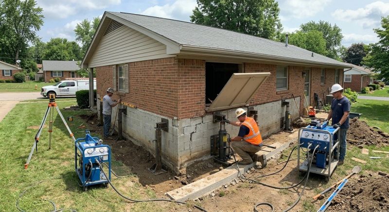 Home Foundation Leveling in Storrs Mansfield, CT