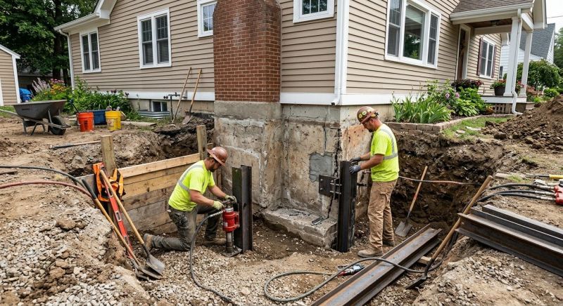 House Foundation Repair in Hartford, CT