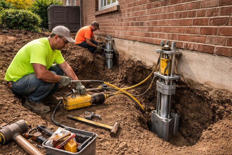 Settling Foundation Service in Bristol, CT