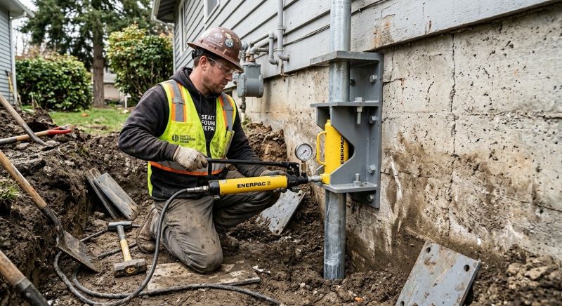 Settling Foundation Service in Colchester, CT