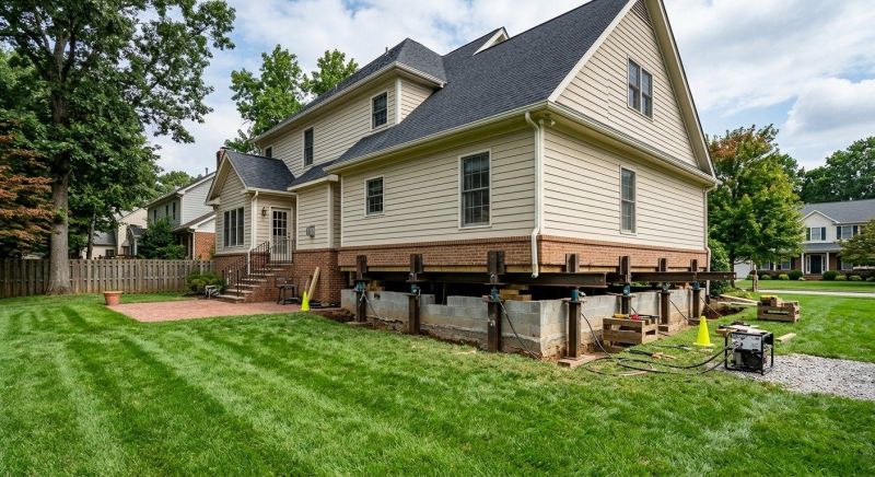 Settling Foundation Service in East Haddam, CT