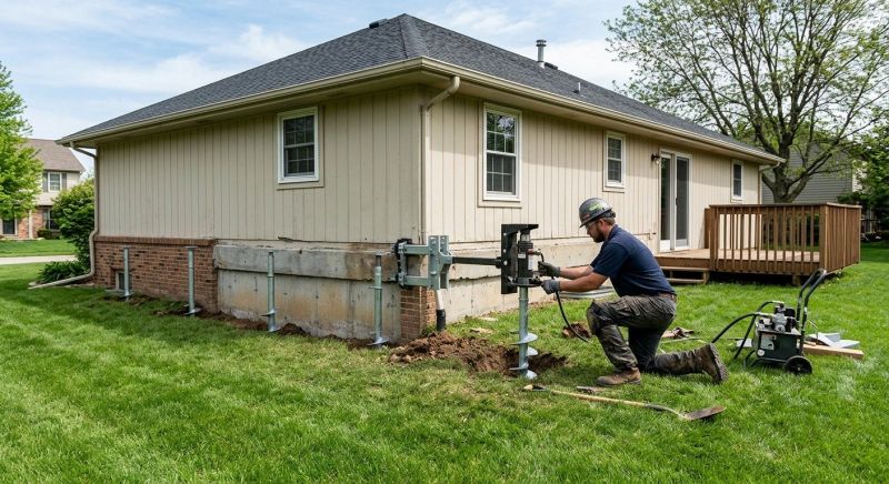 Settling Foundation Service in Niantic, CT