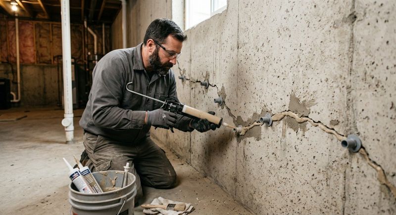 Structural Crack Repair in East Hampton, CT